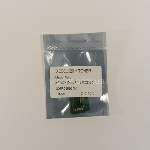 Чип для картриджа Xerox DC SC2020 Yellow 3K (006R01696)
